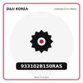 Genuine Mobis 933102B150RAS  for Korean vehicles | D&U Korea