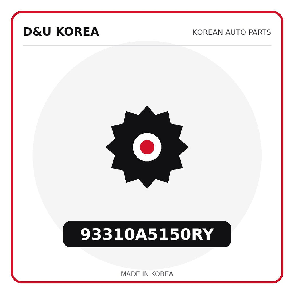 Genuine Mobis 93310A5150RY  for Korean vehicles | D&U Korea