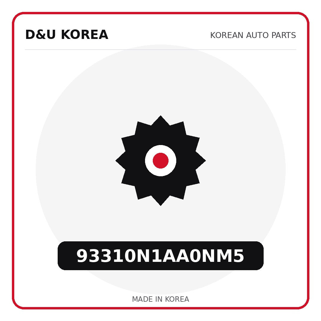 Genuine Mobis 93310N1AA0NM5  for Korean vehicles | D&U Korea
