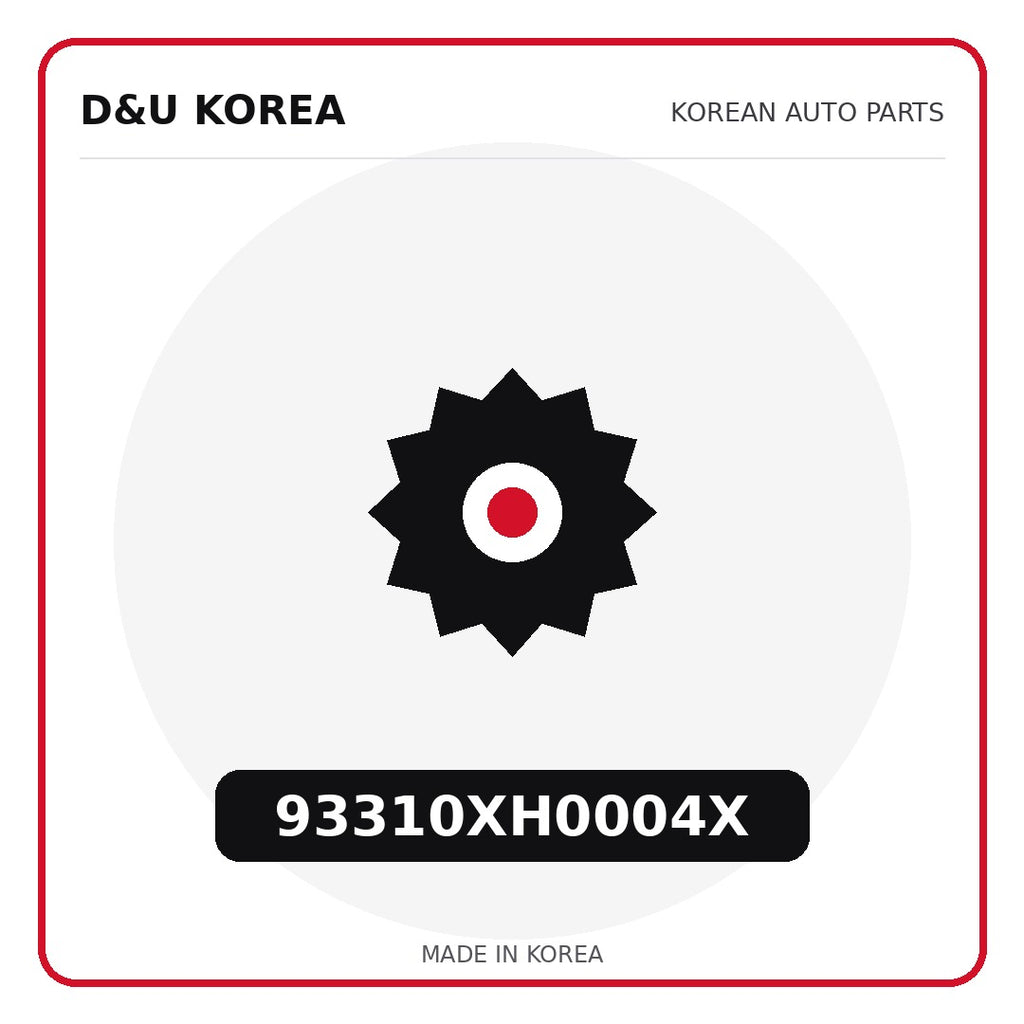 Genuine Mobis 93310XH0004X  for Korean vehicles | D&U Korea
