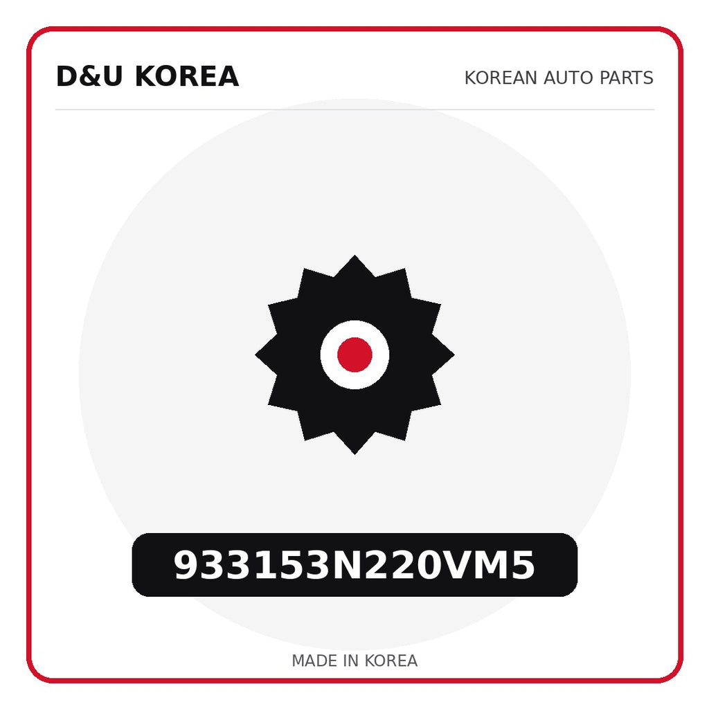 Genuine Mobis 933153N220VM5  for Korean vehicles | D&U Korea