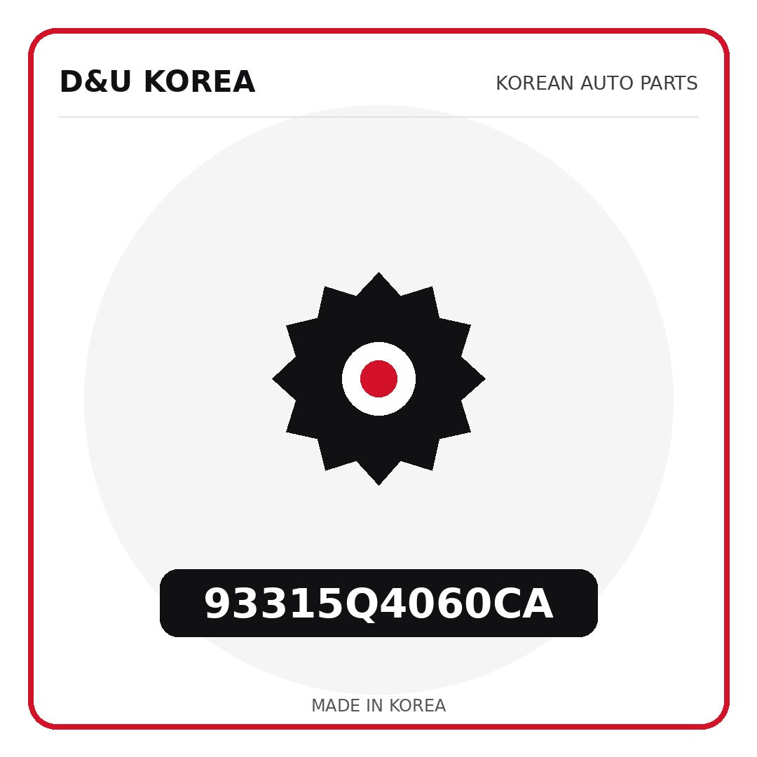 Genuine Mobis 93315Q4060CA  for Korean vehicles | D&U Korea