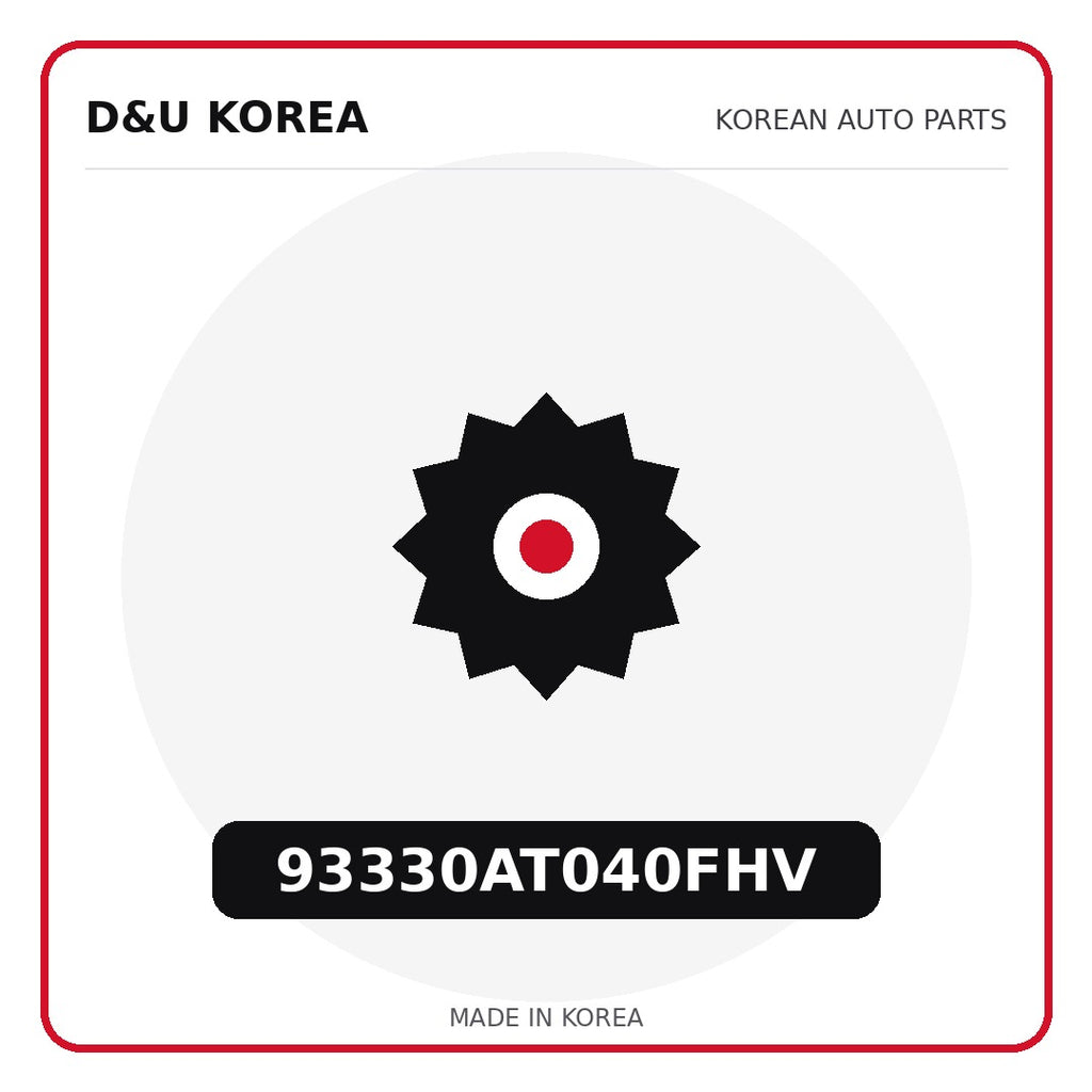 Genuine Mobis 93330AT040FHV  for Korean vehicles | D&U Korea