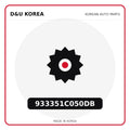 Genuine Mobis 933351C050DB  for Korean vehicles | D&U Korea