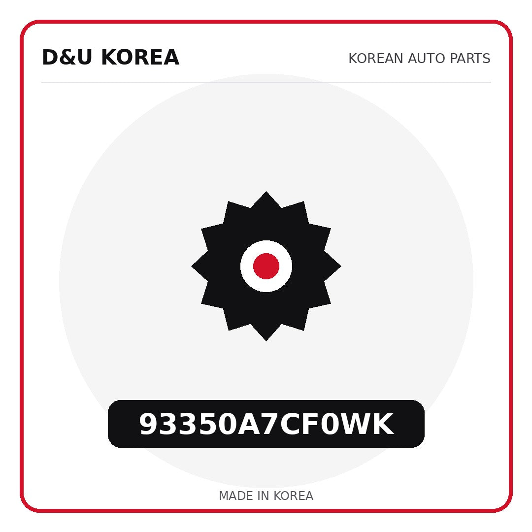 Genuine Mobis 93350A7CF0WK  for Korean vehicles | D&U Korea