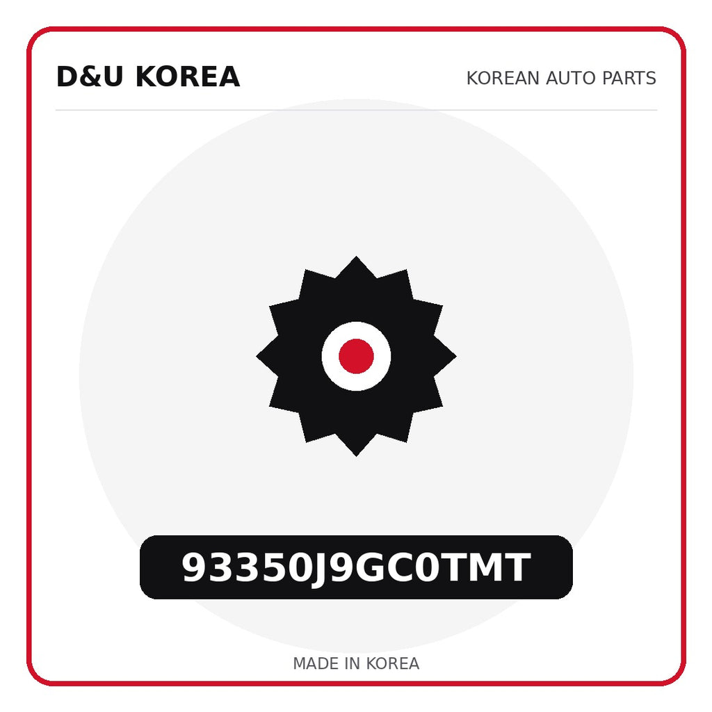 Genuine Mobis 93350J9GC0TMT  for Korean vehicles | D&U Korea