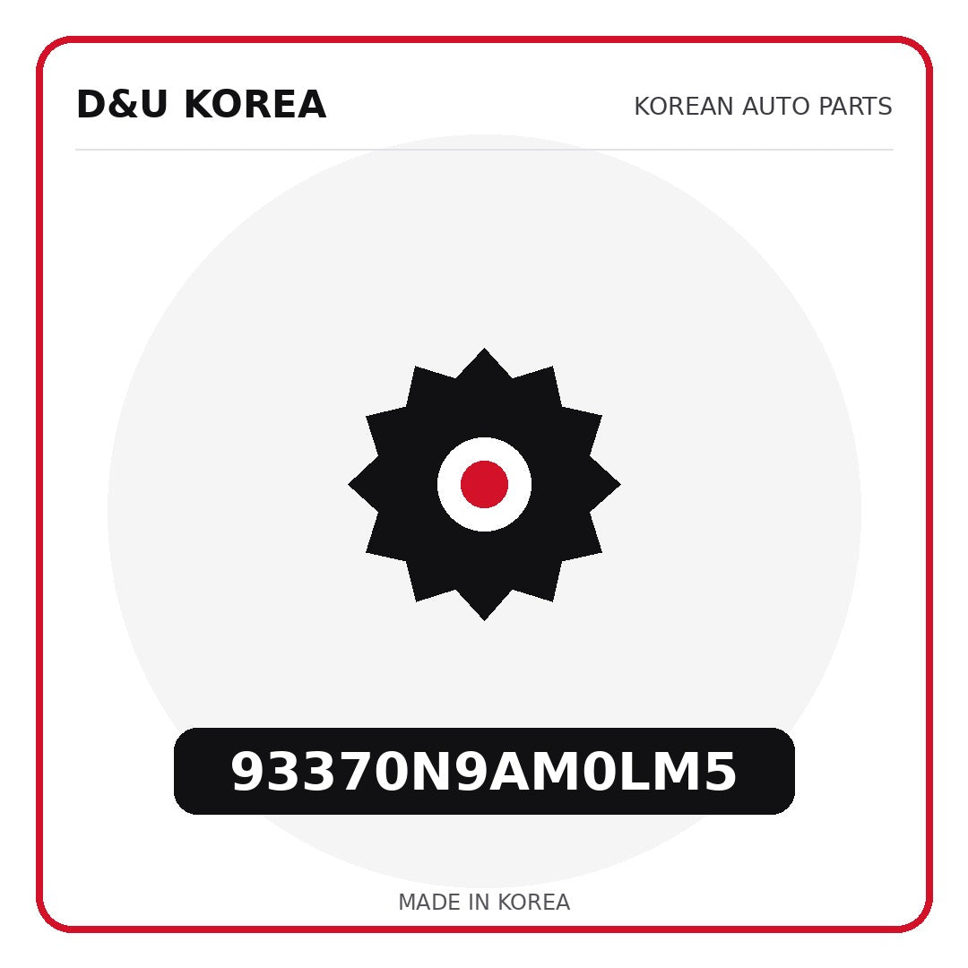 Genuine Mobis 93370N9AM0LM5  for Korean vehicles | D&U Korea