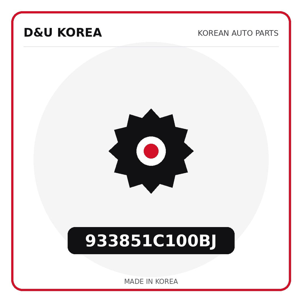 Genuine Mobis 933851C100BJ  for Korean vehicles | D&U Korea