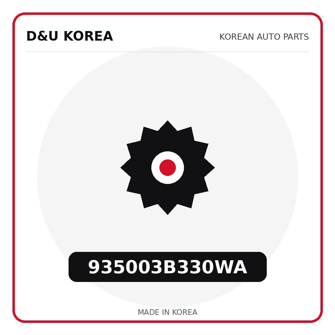 Genuine Mobis 935003B330WA  for Korean vehicles | D&U Korea