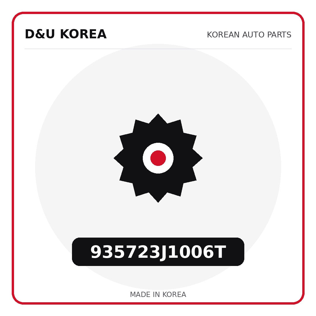 Genuine Mobis 935723J1006T  for Korean vehicles | D&U Korea
