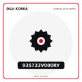 Genuine Mobis 935723V000RY  for Korean vehicles | D&U Korea
