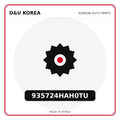 Genuine Mobis 935724HAH0TU  for Korean vehicles | D&U Korea