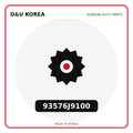 Genuine Mobis 93576J9100  for Korean vehicles | D&U Korea