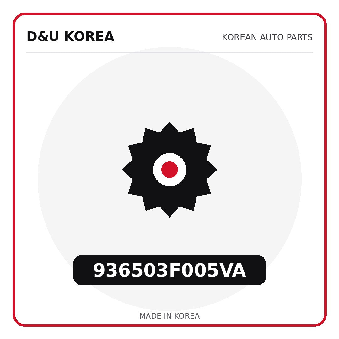 Genuine Mobis 936503F005VA  for Korean vehicles | D&U Korea