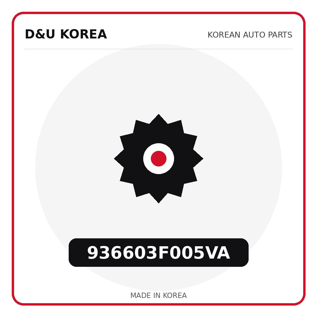 Genuine Mobis 936603F005VA  for Korean vehicles | D&U Korea
