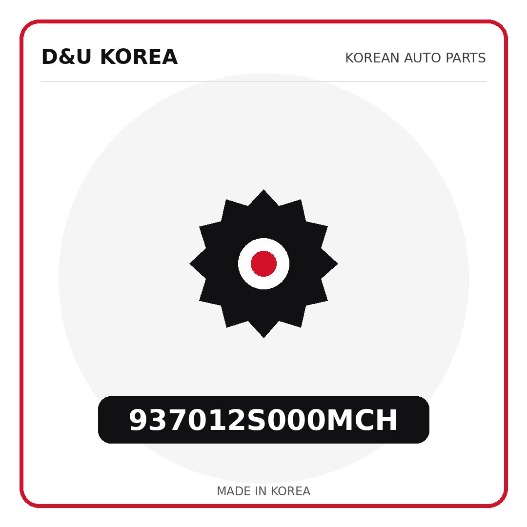 Genuine Mobis 937012S000MCH  for Korean vehicles | D&U Korea