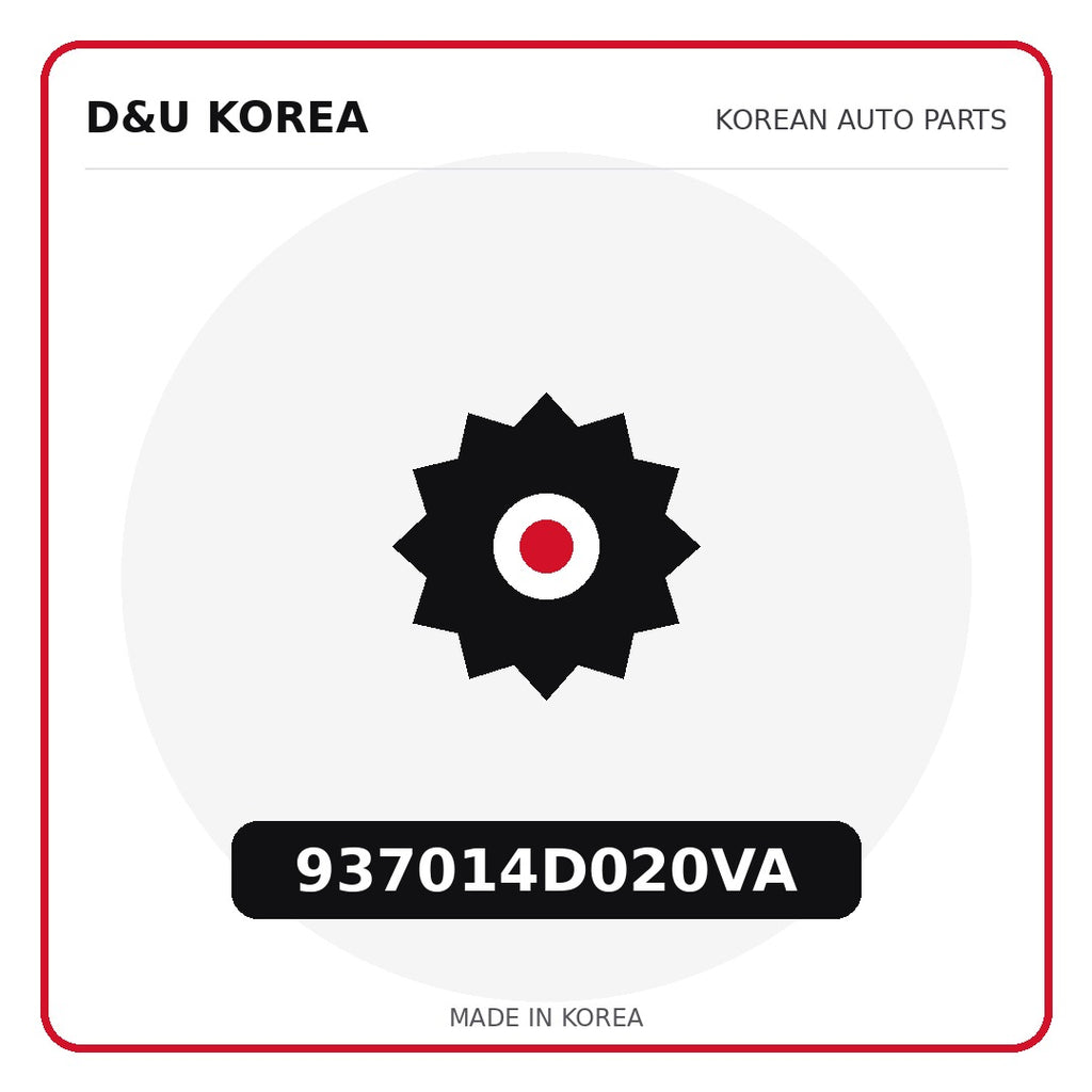 Genuine Mobis 937014D020VA  for Korean vehicles | D&U Korea