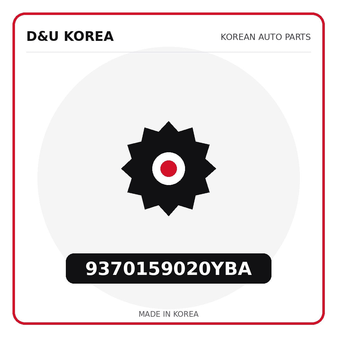 Genuine Mobis 9370159020YBA  for Korean vehicles | D&U Korea