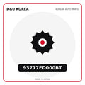Genuine Mobis 93717FD000BT  for Korean vehicles | D&U Korea