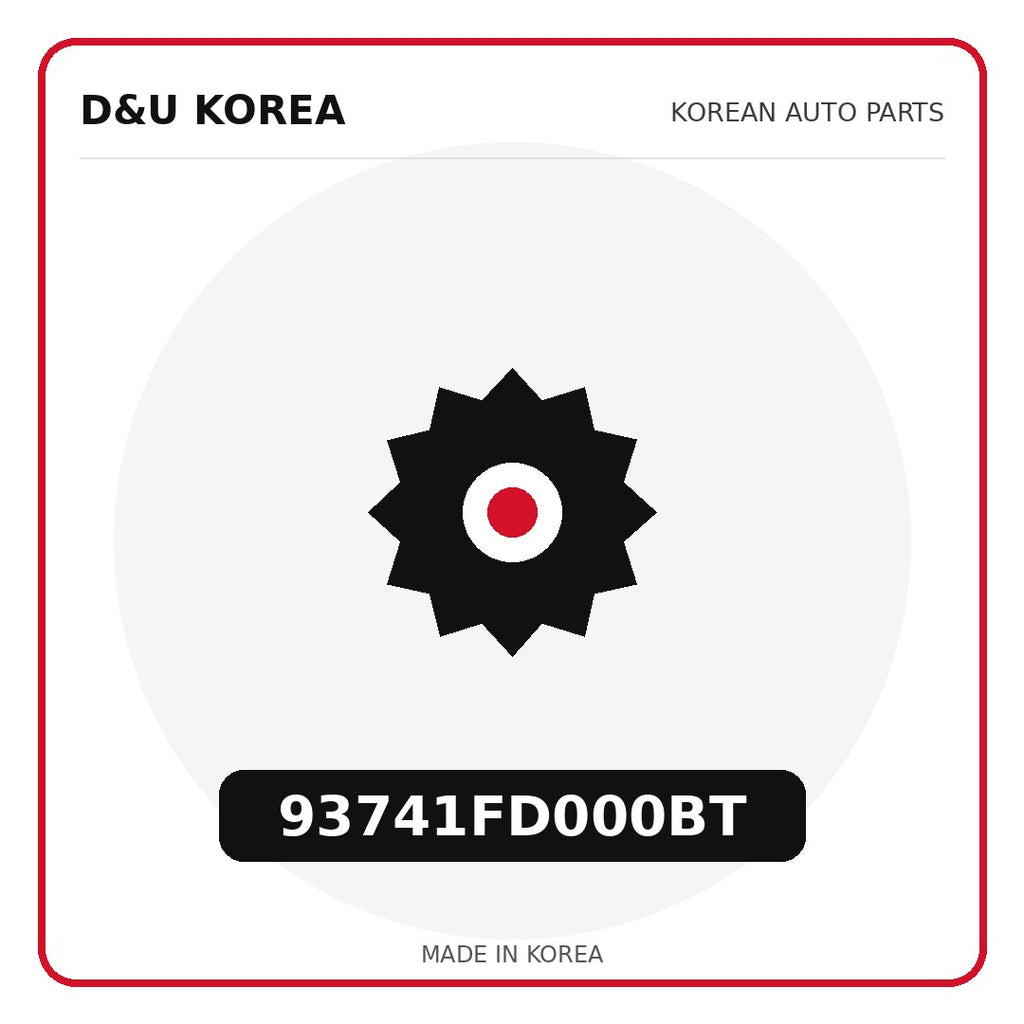 Genuine Mobis 93741FD000BT  for Korean vehicles | D&U Korea