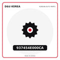 Genuine Mobis 937454E000CA  for Korean vehicles | D&U Korea