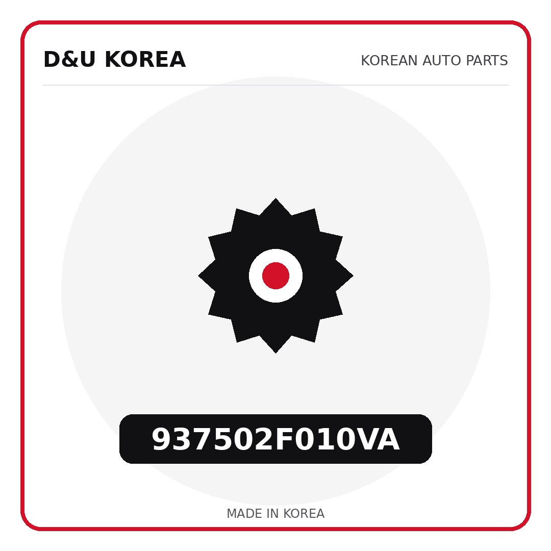 Genuine Mobis 937502F010VA  for Korean vehicles | D&U Korea