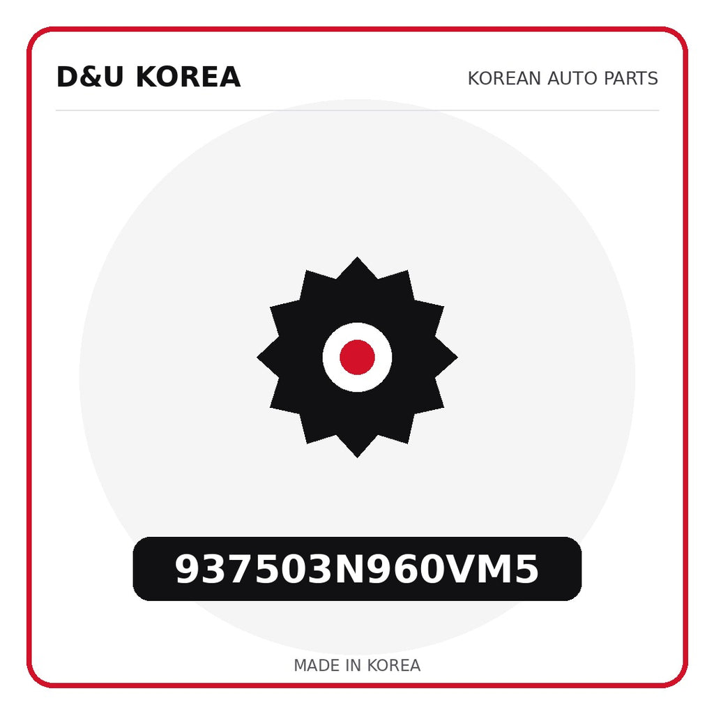 Genuine Mobis 937503N960VM5  for Korean vehicles | D&U Korea