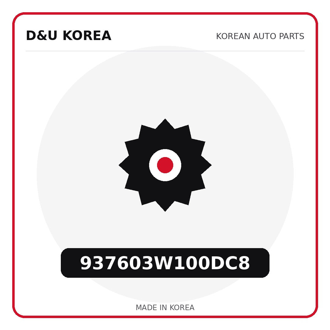 Genuine Mobis 937603W100DC8  for Korean vehicles | D&U Korea