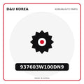 Genuine Mobis 937603W100DN9  for Korean vehicles | D&U Korea