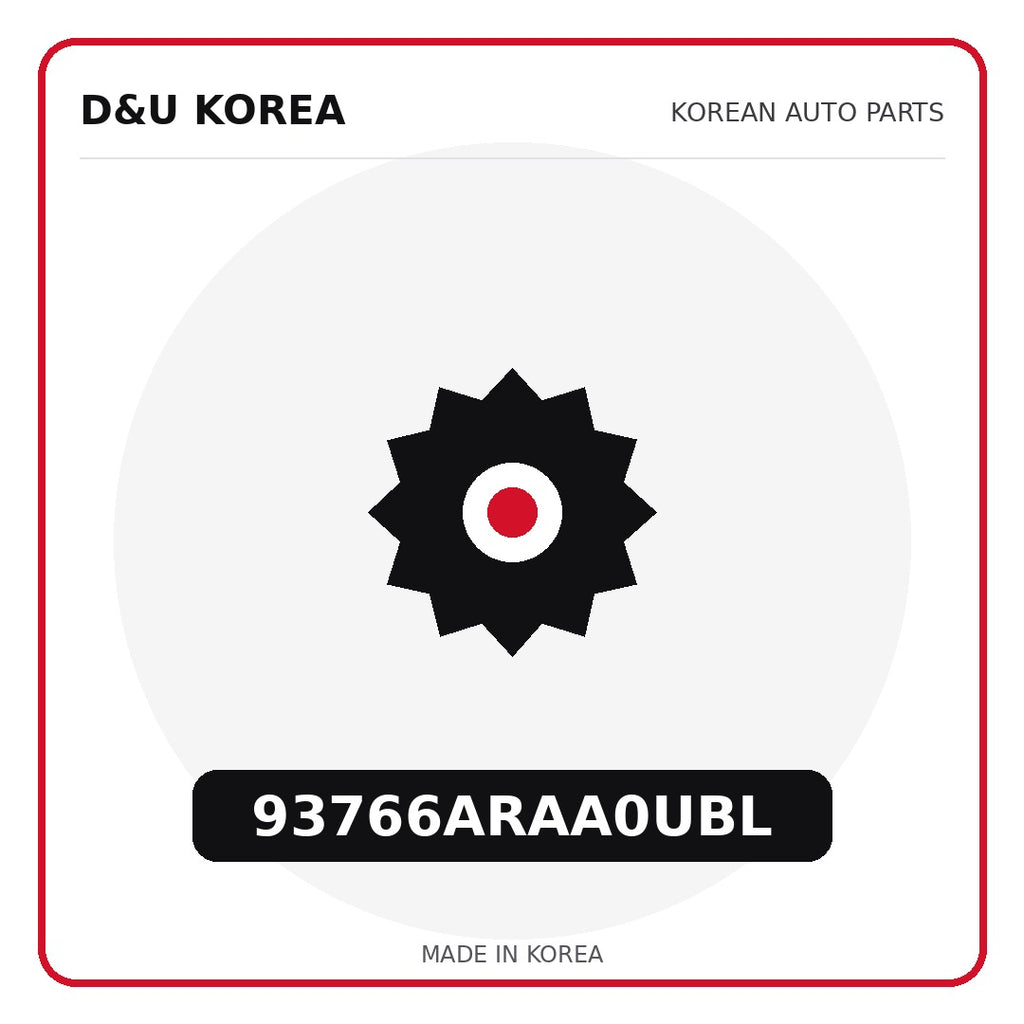 Genuine Mobis 93766ARAA0UBL  for Korean vehicles | D&U Korea
