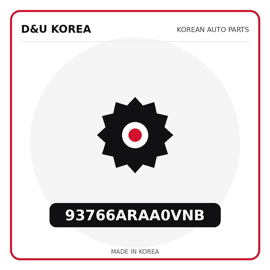 Genuine Mobis 93766ARAA0VNB  for Korean vehicles | D&U Korea