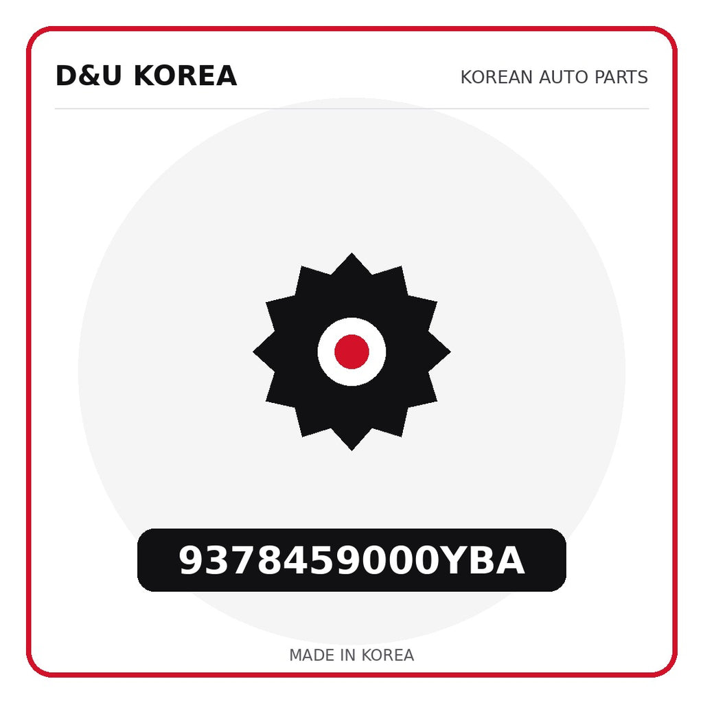 Genuine Mobis 9378459000YBA  for Korean vehicles | D&U Korea