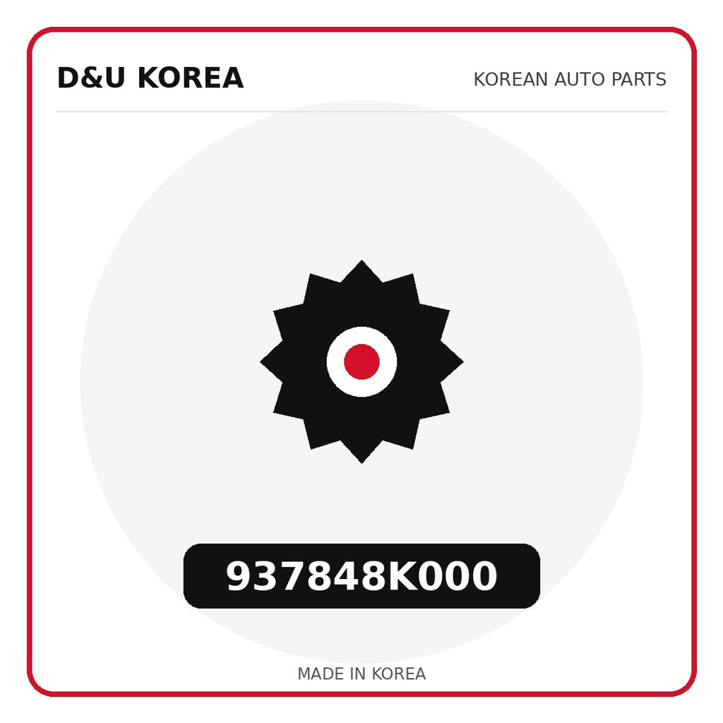Genuine Mobis 937848K000  for Korean vehicles | D&U Korea