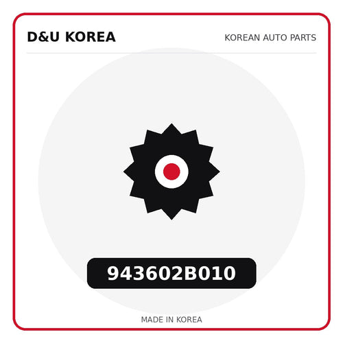 Genuine Mobis 943602B010  for Korean vehicles | D&U Korea