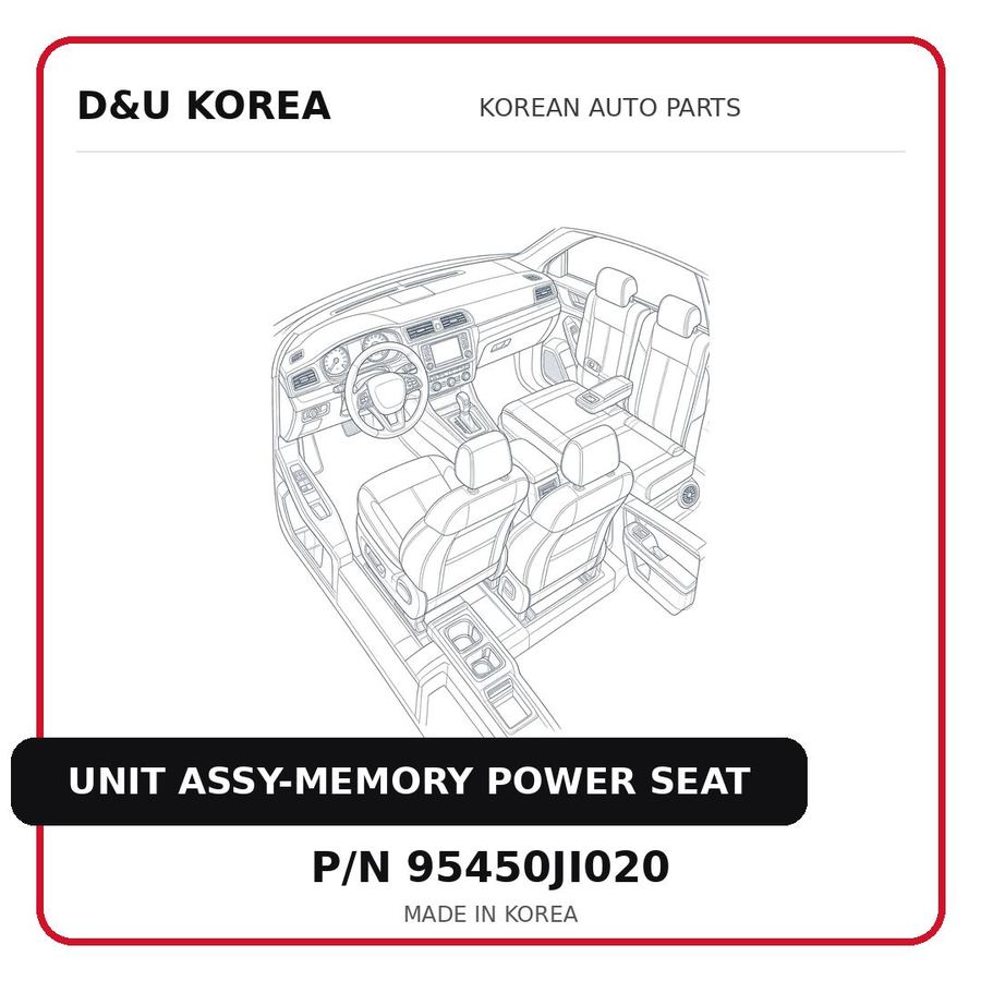 UNIT ASSY-MEMORY POWER SEAT