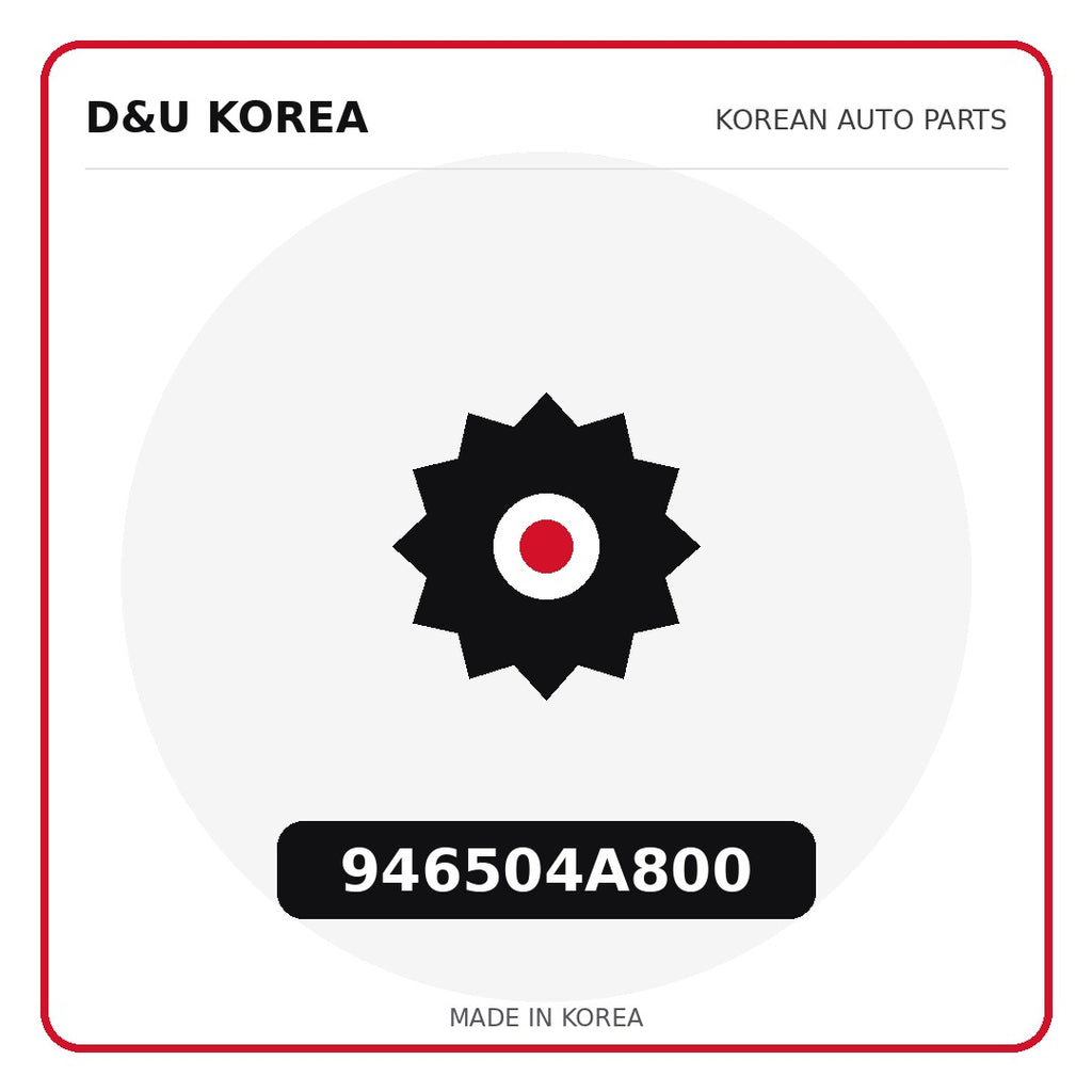 Genuine Mobis 946504A800  for Korean vehicles | D&U Korea