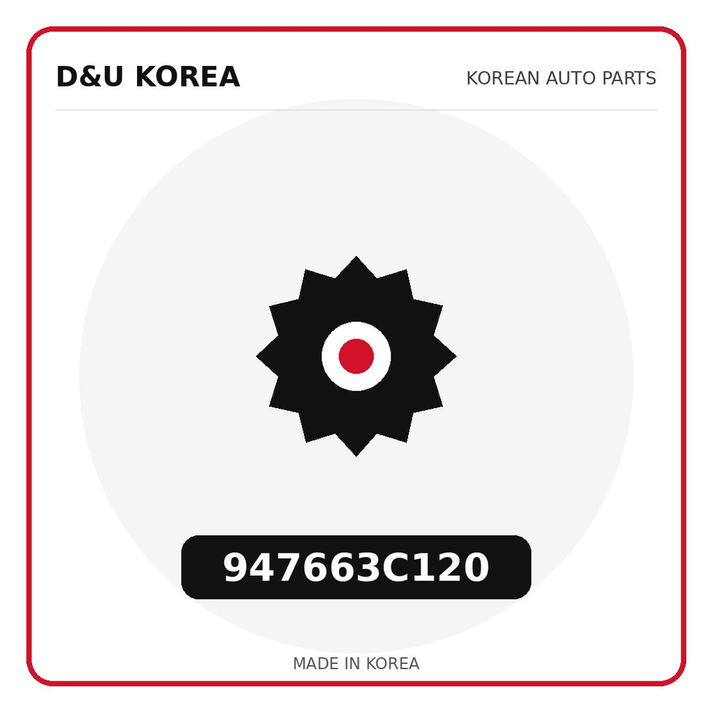 Genuine Mobis 947663C120  for Korean vehicles | D&U Korea