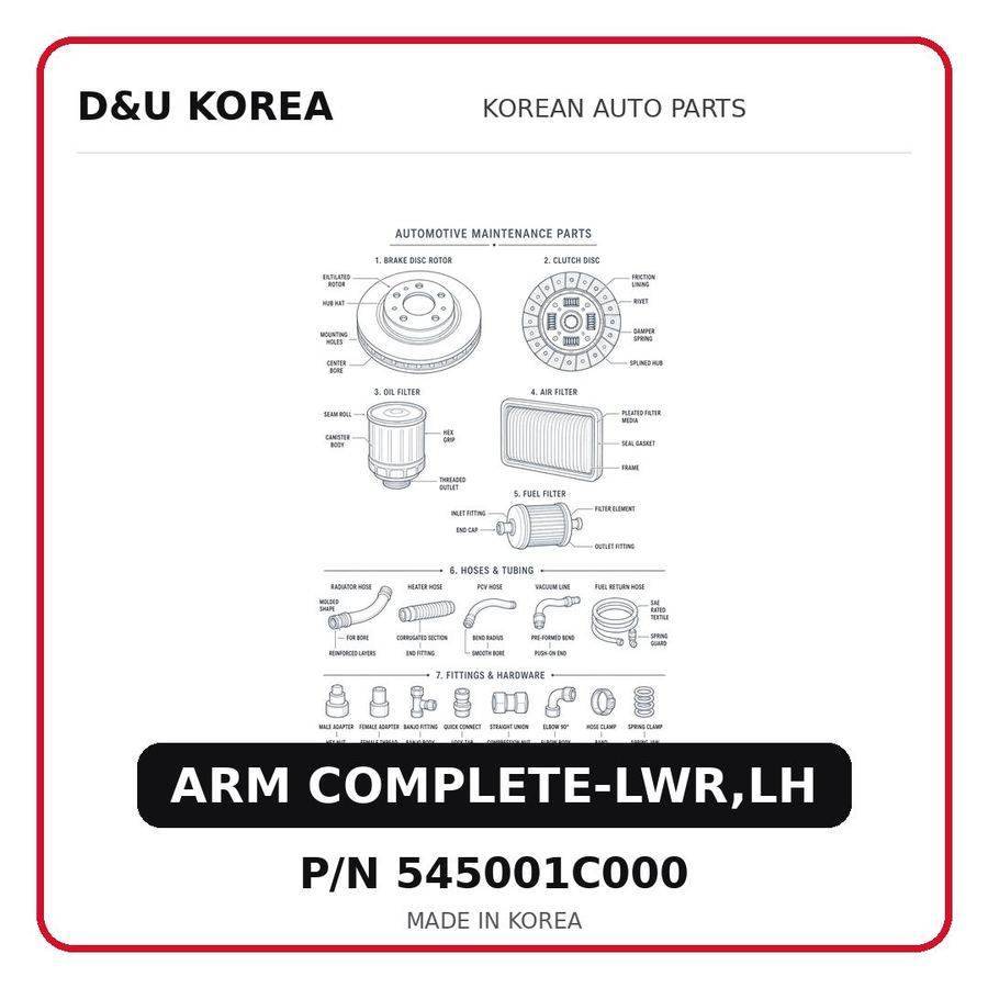 ARM COMPLETE-LWR,LH