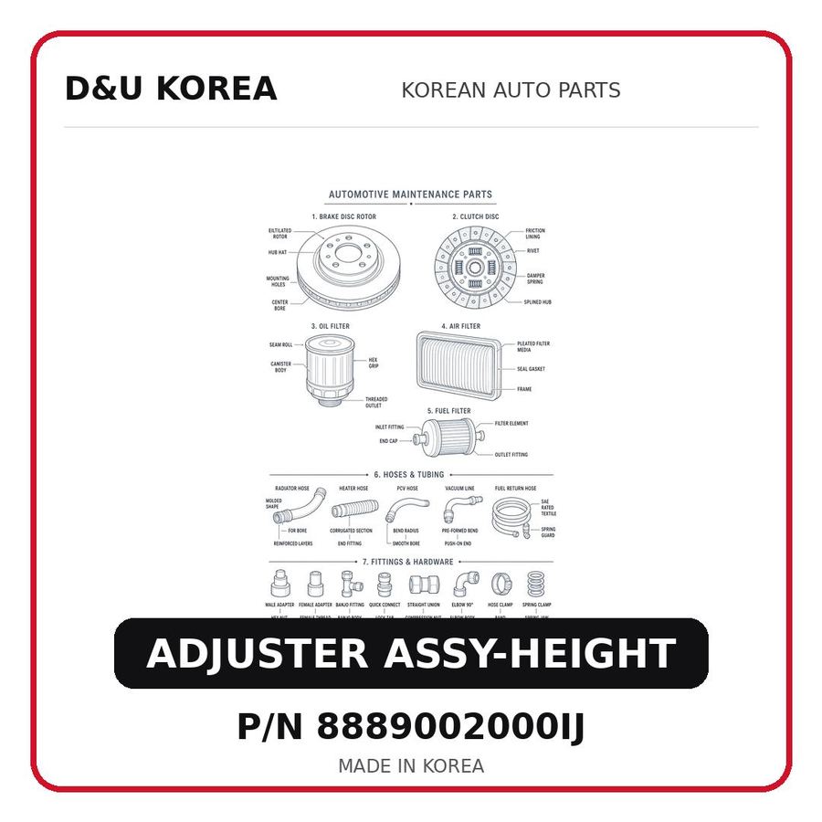 ADJUSTER ASSY-HEIGHT