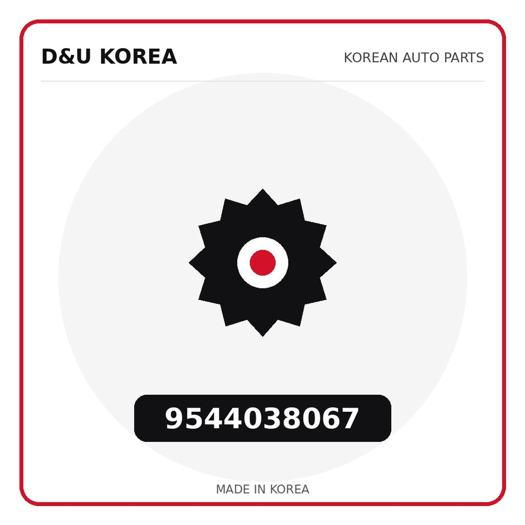 Genuine Mobis 9544038067  for Korean vehicles | D&U Korea