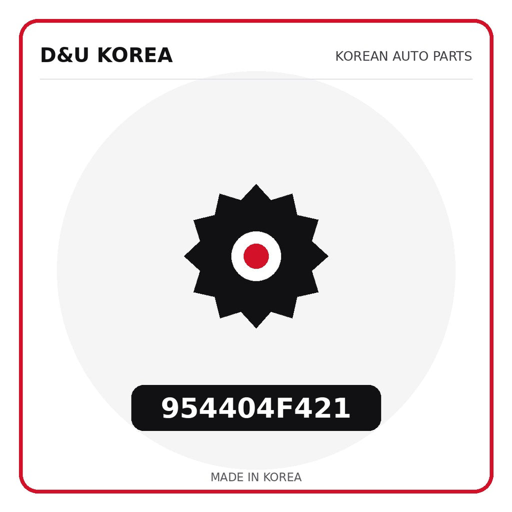Genuine Mobis 954404F421  for Korean vehicles | D&U Korea