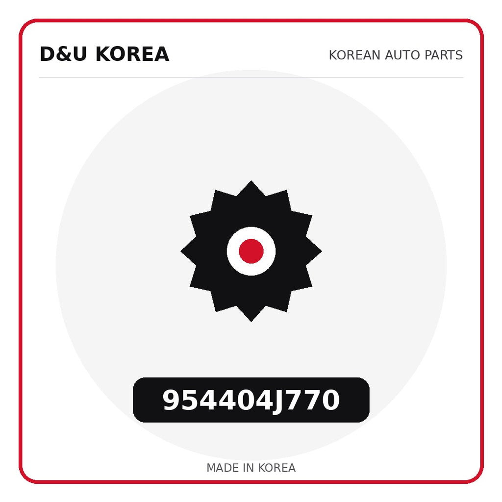 Genuine Mobis 954404J770  for Korean vehicles | D&U Korea