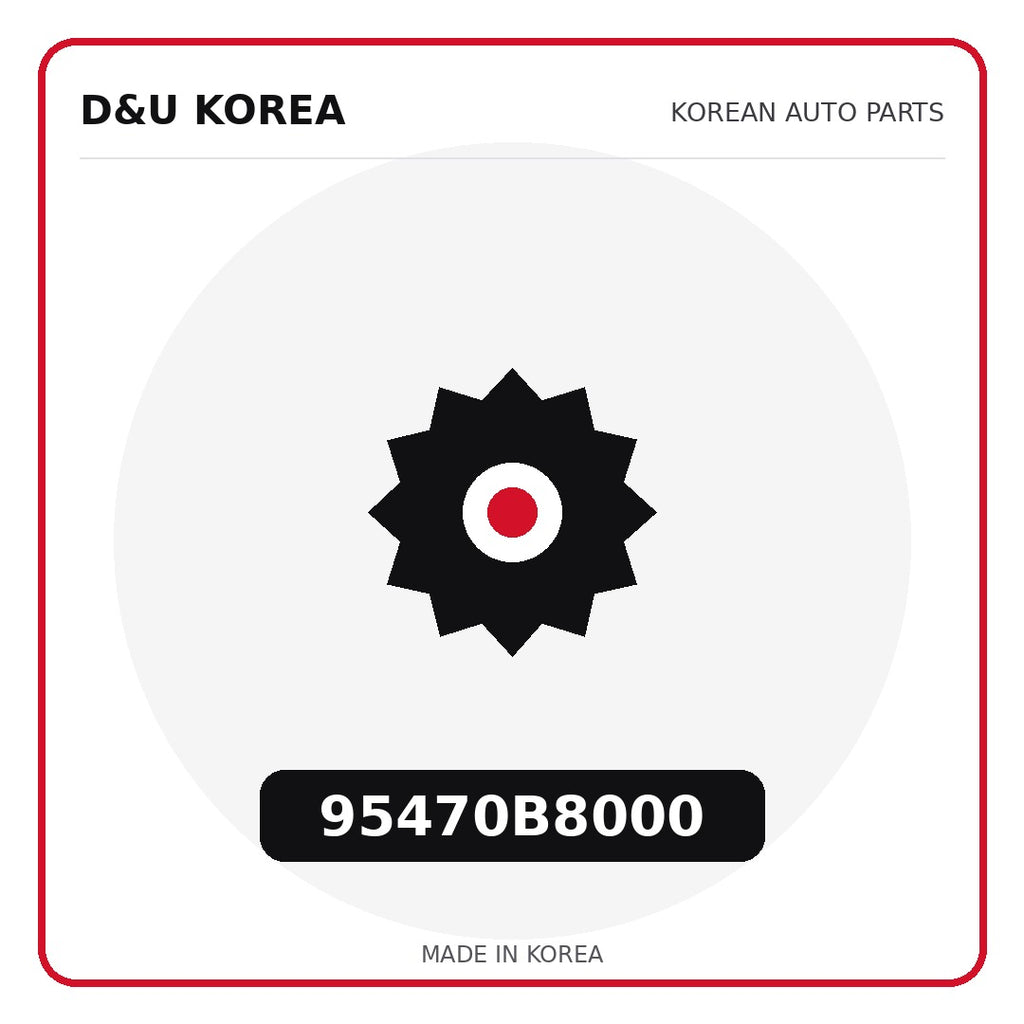 Genuine Mobis 95470B8000  for Korean vehicles | D&U Korea