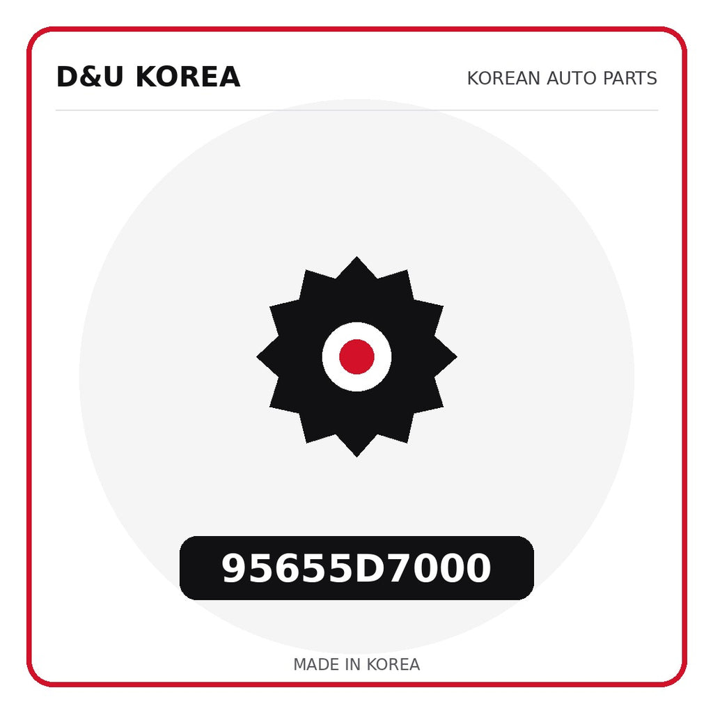 Genuine Mobis 95655D7000  for Korean vehicles | D&U Korea
