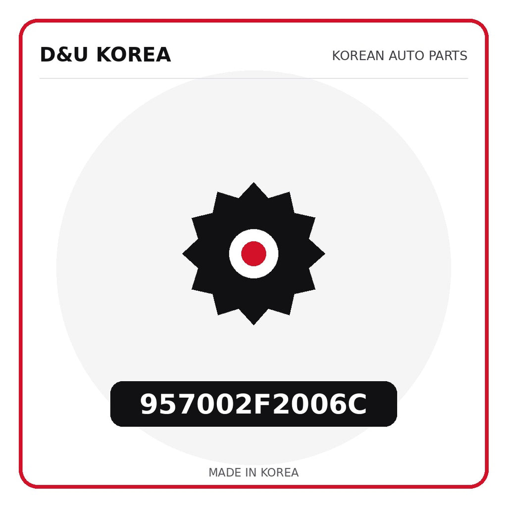 Genuine Mobis 957002F2006C  for Korean vehicles | D&U Korea