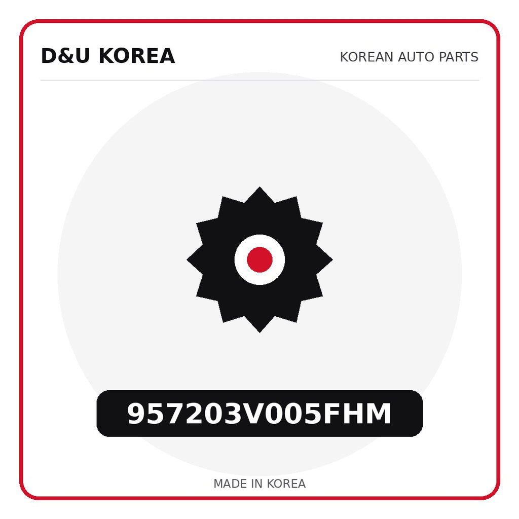 Genuine Mobis 957203V005FHM  for Korean vehicles | D&U Korea