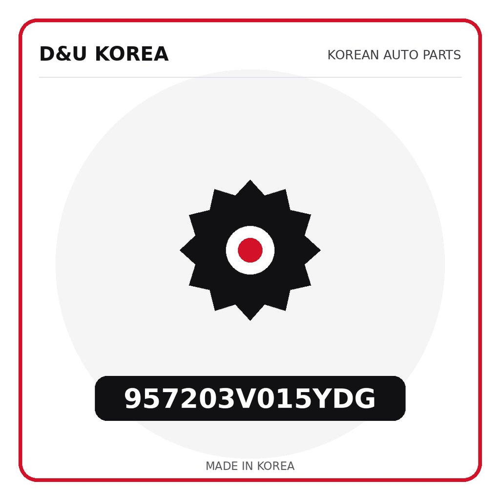 Genuine Mobis 957203V015YDG  for Korean vehicles | D&U Korea