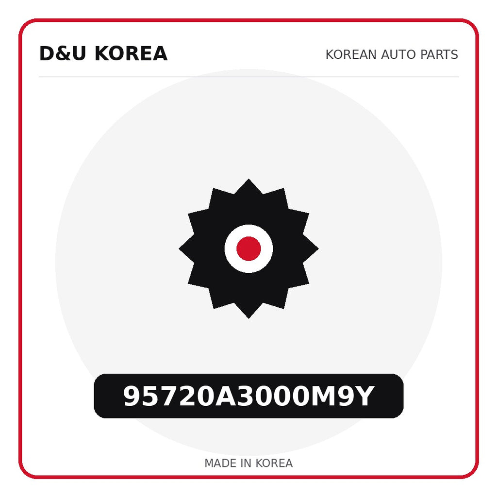 Genuine Mobis 95720A3000M9Y  for Korean vehicles | D&U Korea