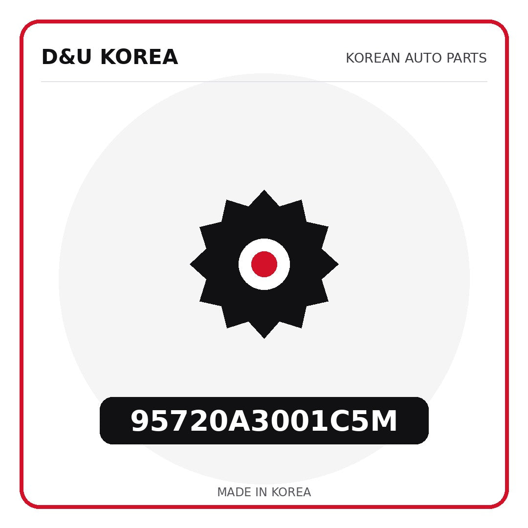 Genuine Mobis 95720A3001C5M  for Korean vehicles | D&U Korea