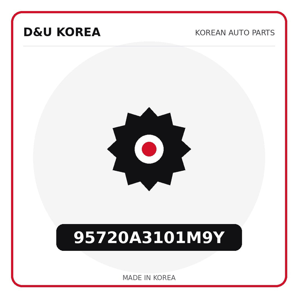 Genuine Mobis 95720A3101M9Y  for Korean vehicles | D&U Korea